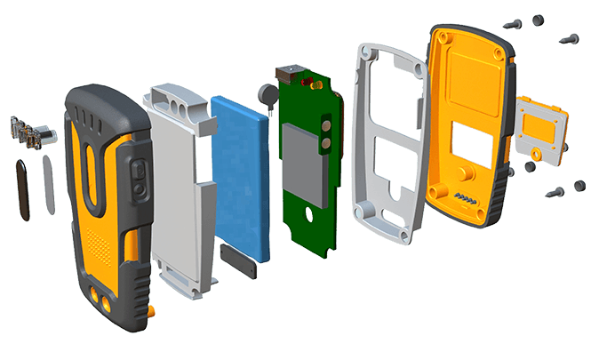 北极星3GPS巡检器结构图